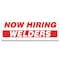 Signmission Now Hiring Welders Banner Apply Inside Accepting Application Single Sided B-120-30322 - alternate 1